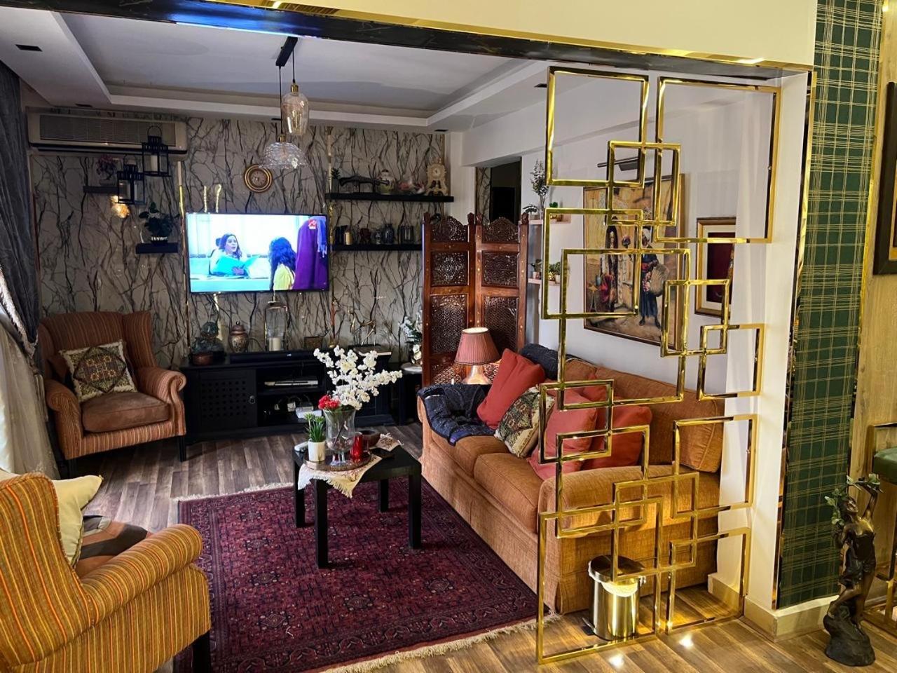 شقه مفروشه فاخره بالقاهره الجديده New Cairo Exterior foto