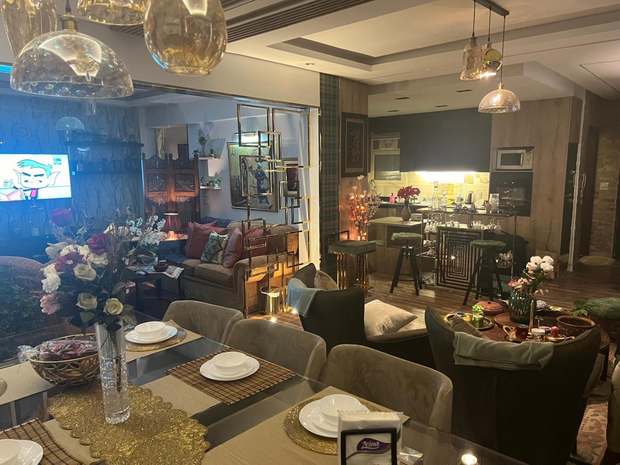 شقه مفروشه فاخره بالقاهره الجديده New Cairo Exterior foto