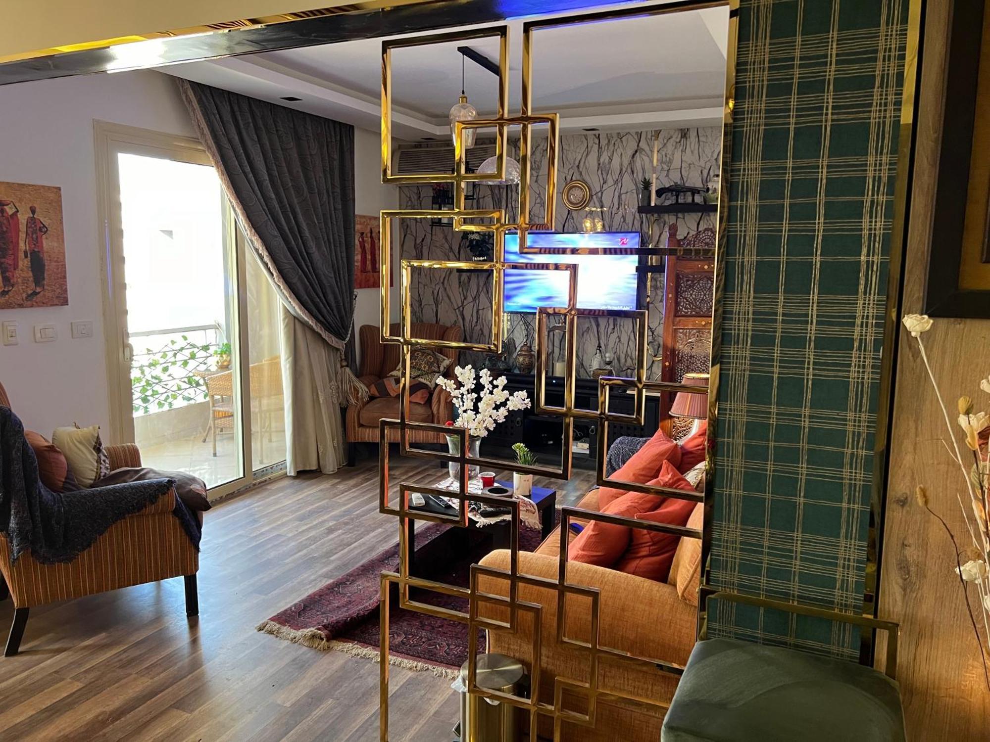 شقه مفروشه فاخره بالقاهره الجديده New Cairo Exterior foto